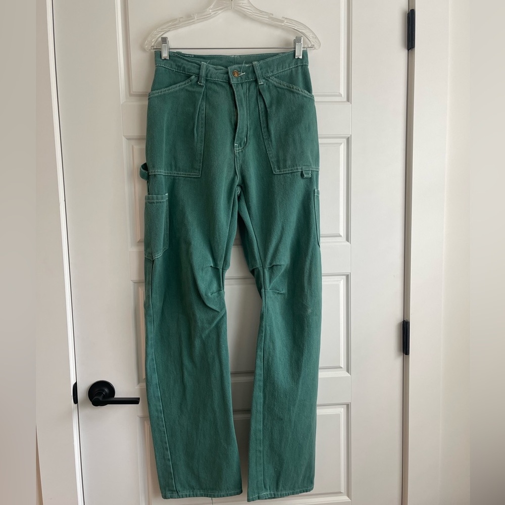 Lioness Green Cargo Pants